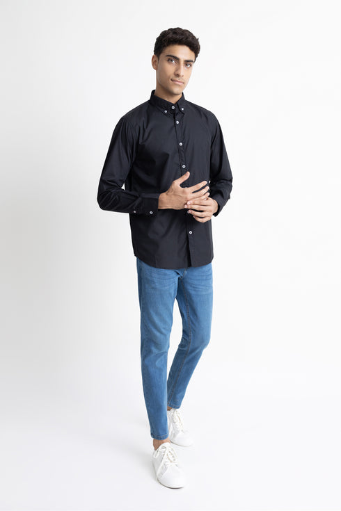 The Solid Black Shirt